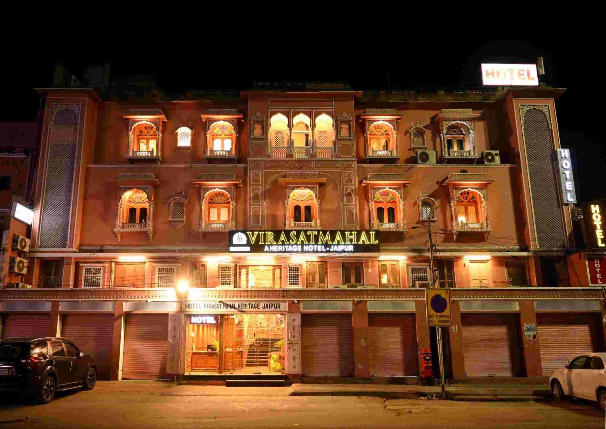Virasat Mahal Heritage Hotel-Jaipur City Center Exterior foto