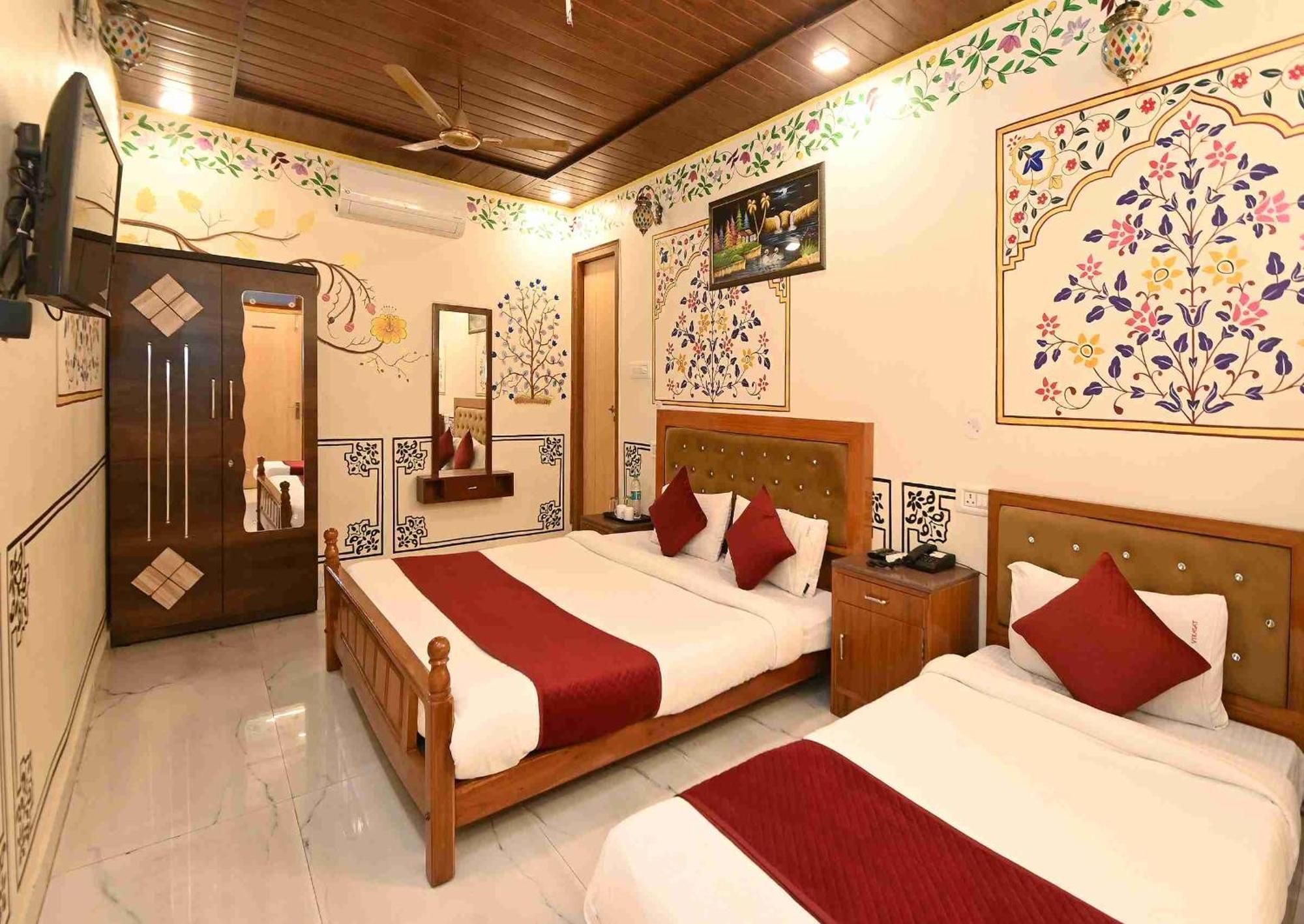 Virasat Mahal Heritage Hotel-Jaipur City Center Exterior foto