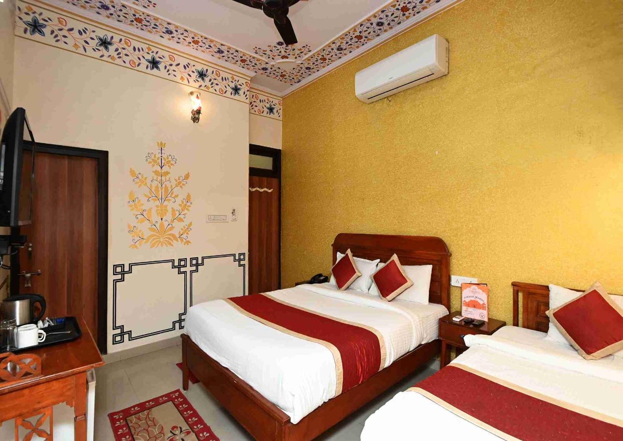 Virasat Mahal Heritage Hotel-Jaipur City Center Exterior foto