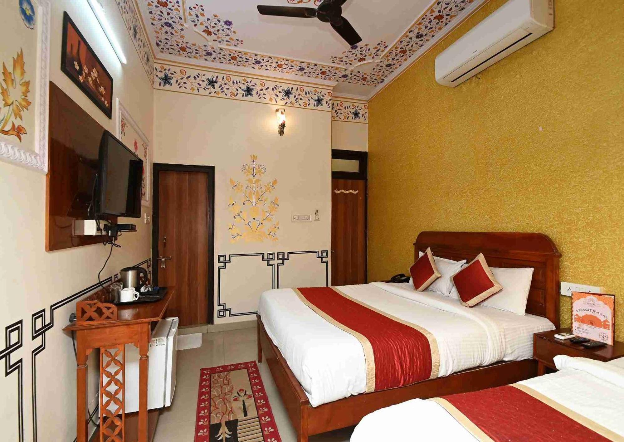 Virasat Mahal Heritage Hotel-Jaipur City Center Exterior foto